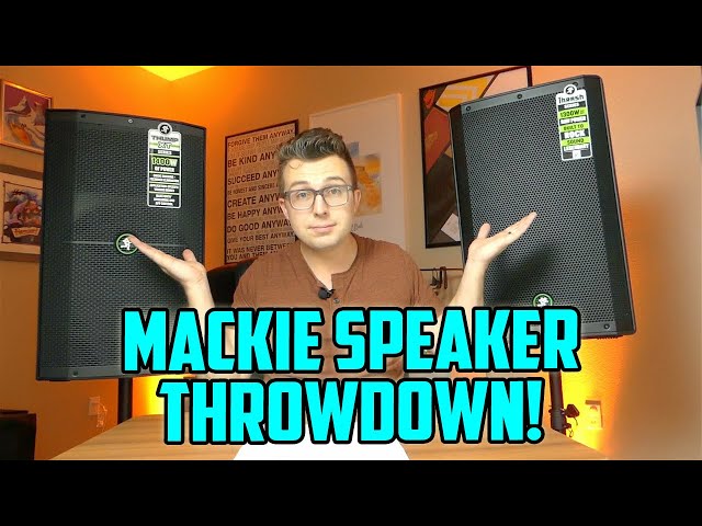 Mackie Thump vs Thrash | Entry-Level Speaker Comparison