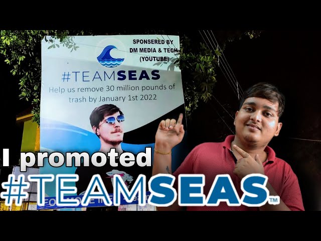 BEST WAY TO PROMOTE #Teamseas | @MrBeast @teamseas @MarkRober