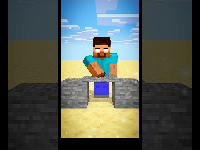 HELP Herobrine funny Animation #shorts