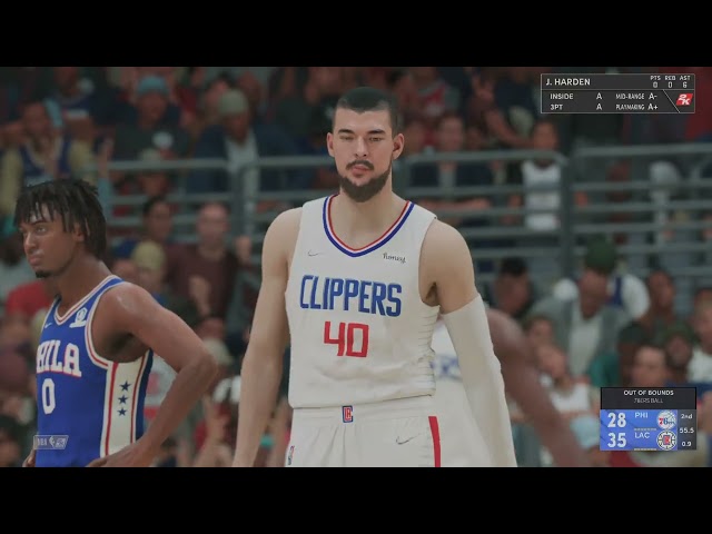 Philadelphia 76ers vs. Los Angeles Clippers Play now online NBA 2K22