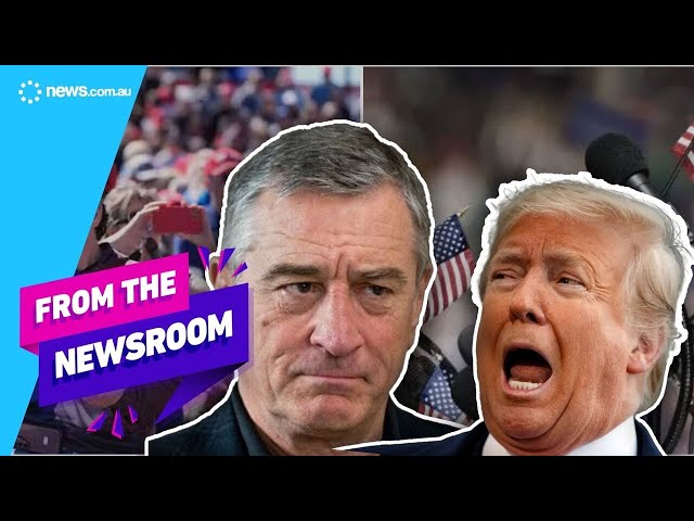 Robert De Niro's disdain for Donald Trump during speech | Daily Headlines