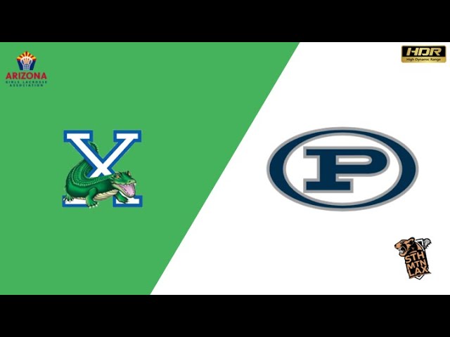 2024 Xavier vs Pinnacle Varsity | 4K HDR Replay | AGLA Girls Lacrosse | Apr 8