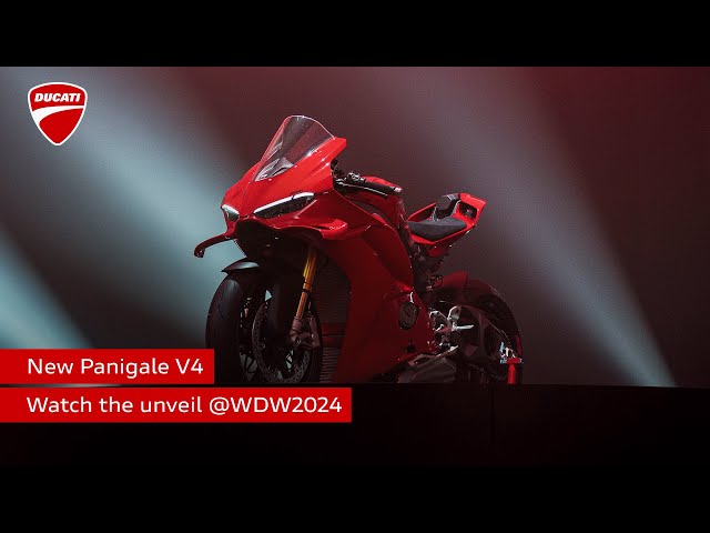 Unveiling the new Panigale V4 at World Ducati Week 2024