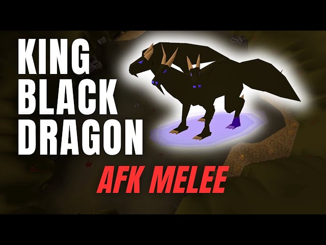 OSRS King Black Dragon Quick Guide - AFK Melee for Slayer or Pet Hunt!