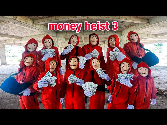 PARKOUR MONEY HEIST vs POLICE 33  ( bella ciao remix ) POV chese