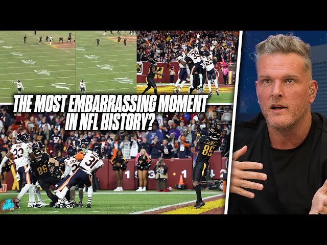 Is This The Worst, Most Embarrassing Play In Football History? | Pat McAfee Show