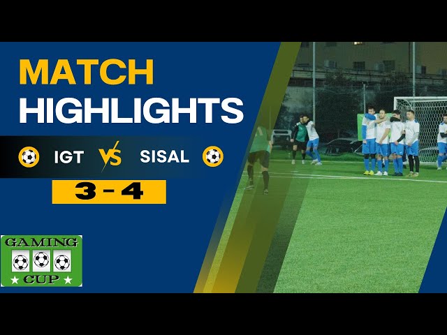 ⚽️🎥IGT vs Sisal - 3-4 - Gaming Cup 2024 (Torneo Calciotto)