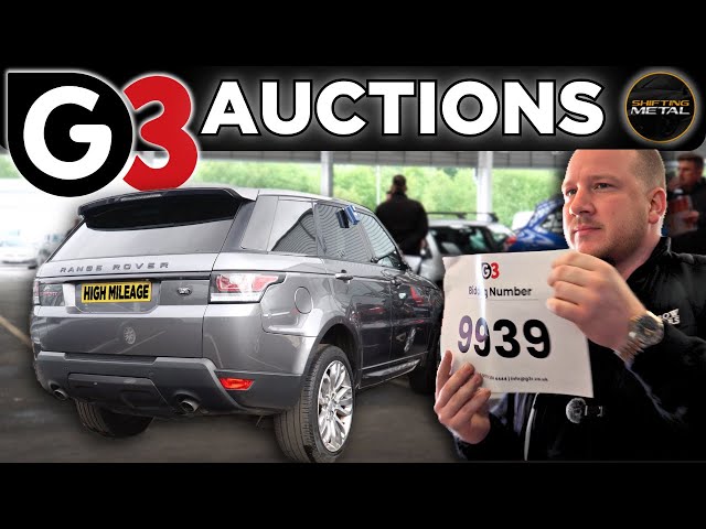 I Tried To Buy 2 High Mileage Range Rover Sports at Auction!