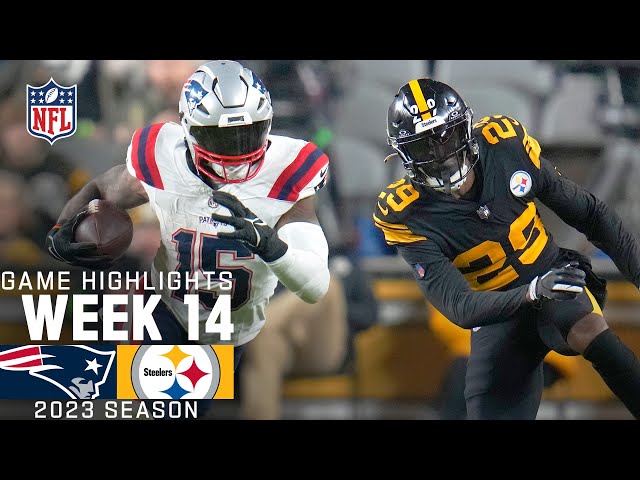 New England Patriots vs. Pittsburgh Steelers | 2023 Week 14 Game Highlights