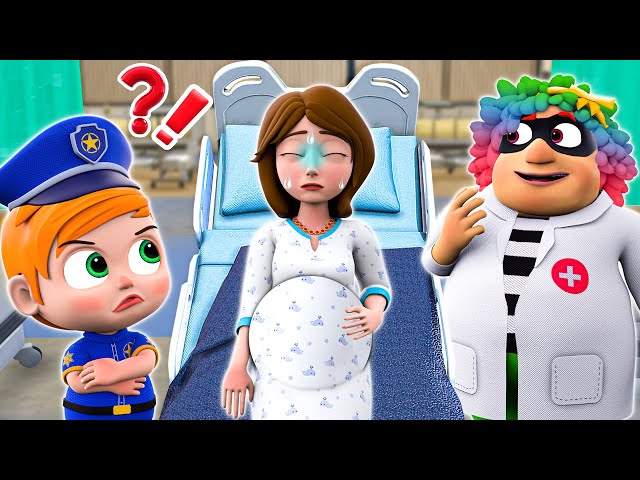 Mommy! Be Careful With Strangers 😱👨‍🎤 | Baby Police Song | More✨ Nursery Rhymes & Kids Songs