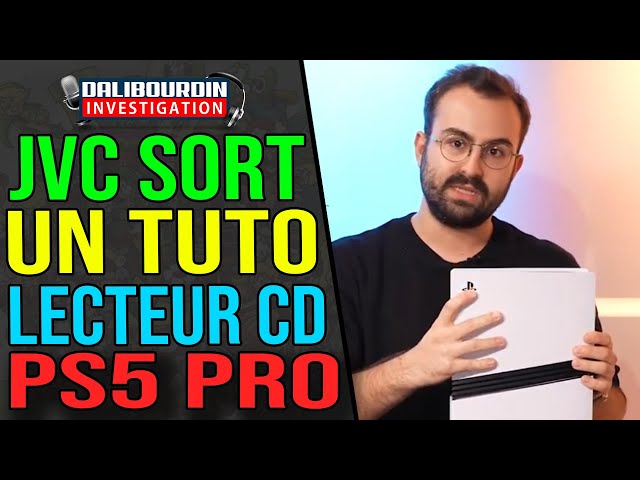 JVC OBLIGÉ DE FAIRE UN TUTO POUR INSTALLÉ LE LECTEUR CD DE LA PS5 PRO