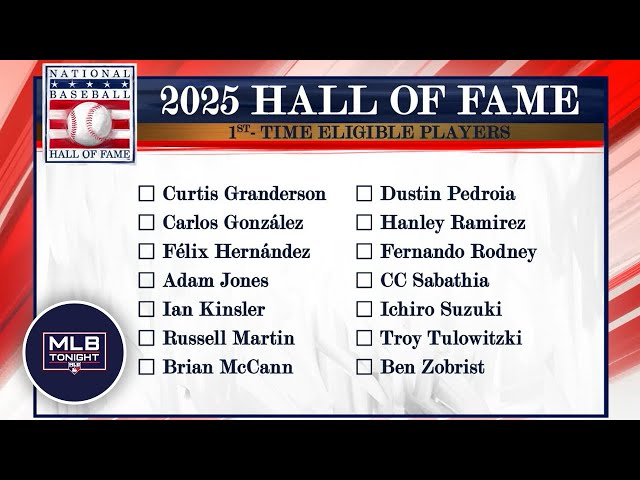 Discussing Hall of Fame ballot first-timers | MLB Tonight