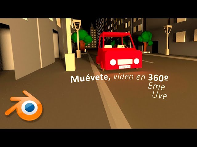 Video 360 grados en Blender 🚗