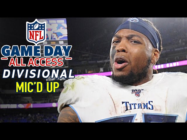 NFL Divisional Round Mic'd Up, "Lets do something special they're already counting us out!"