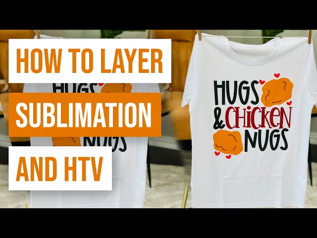 🥰 How To layer sublimation and HTV