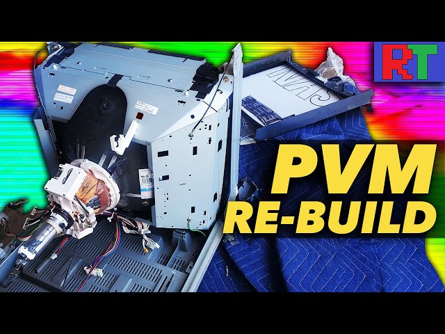 Re-building a Great Retro Gaming CRT - The Olympus OEV PVM