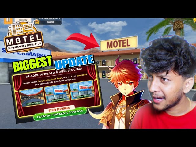 BIGGEST UPDATE IN ANDROID MOTEL SIMULATOR | MOTEL SIMULATOR MOBILE 📲 - #dattraxgaming #technogamerz