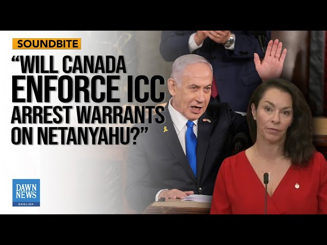 Canadian MP Asks Trudeau Govt About Its Stance On ICC Warrants For Netanyahu | Dawn News English