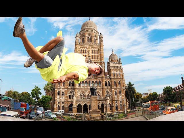 Parkour Race Across The World's Busiest City 🇮🇳