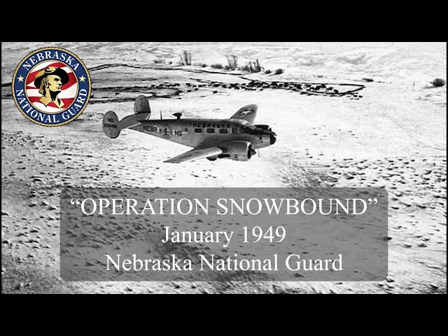 Operation Snowbound: Nebraska's 1949 Blizzard Response