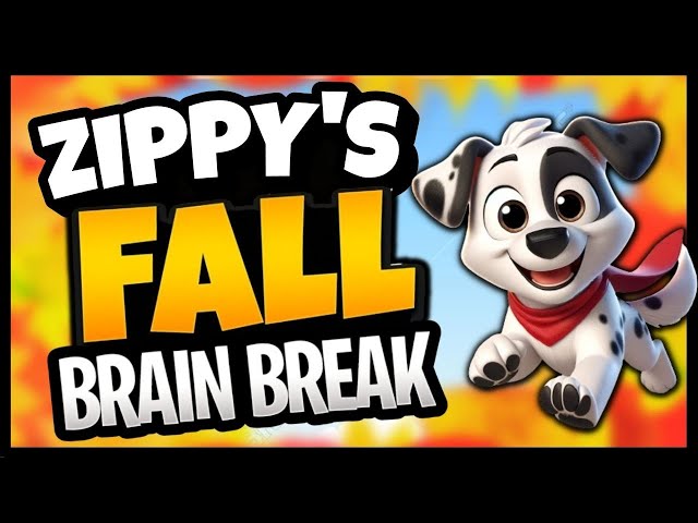 🍁 Zippy's Fall Brain Break 🍁 Autumn Fun 🍁 Brain Breaks for Kids 🍁 Freeze Dance 🍁 Danny Go Noodle