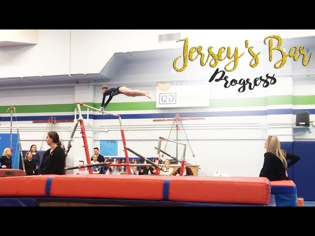 Jersey's Gymnastics Bars Progress| Jersey SGG