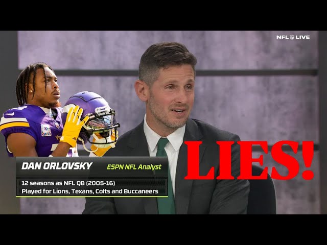 Dan Orlovsky is the WORST. ESPN Lies!