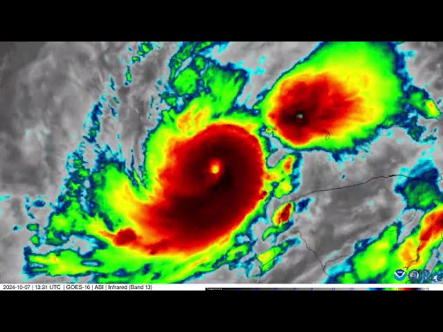 Hurricane Milton's rapid intensification