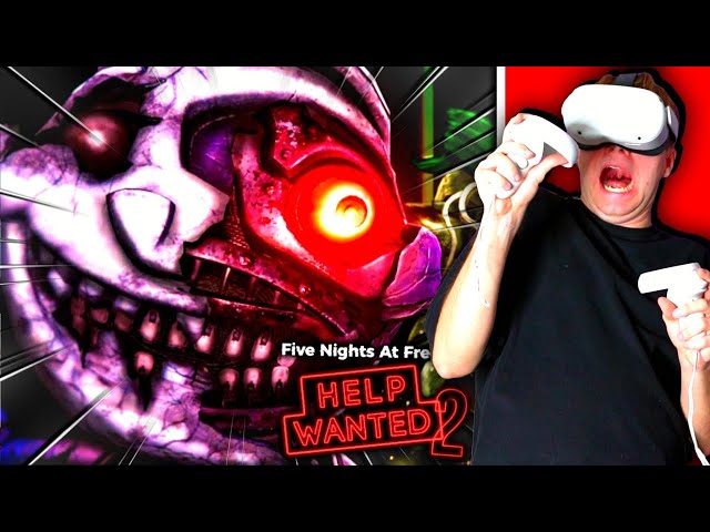 OPRAVIL JSEM MOONDROP KOLOTOČ VE VIRTUÁLNÍ REALITĚ ! 😨 | FNAF Help Wanted 2