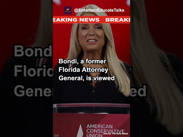 Matt Gaetz Endorses Trump’s New Attorney General Pick Pam Bondi #shorts #results #youtubeshorts #yt