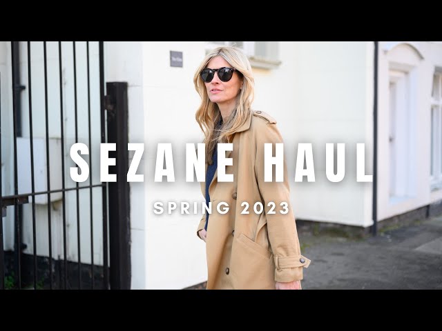 SEZANE HAUL | Parisian style outfit ideas | SPRING 2023