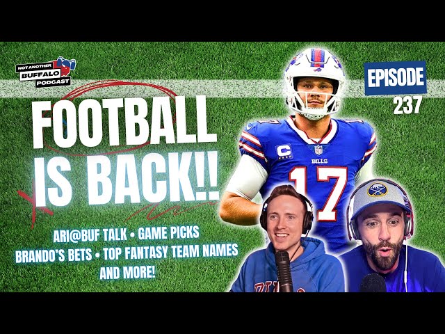 FOOTBALL IS BACK! NFL Week 1 Preview, Picks, Bets, & more | Not Another Buffalo Podcast