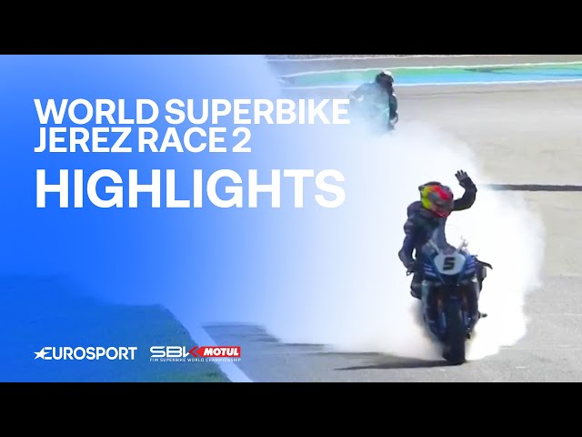 TOPRAK DOES IT AGAIN! 💨 | WorldSBK Race 2 Jerez | 2024 World Superbike Highlights