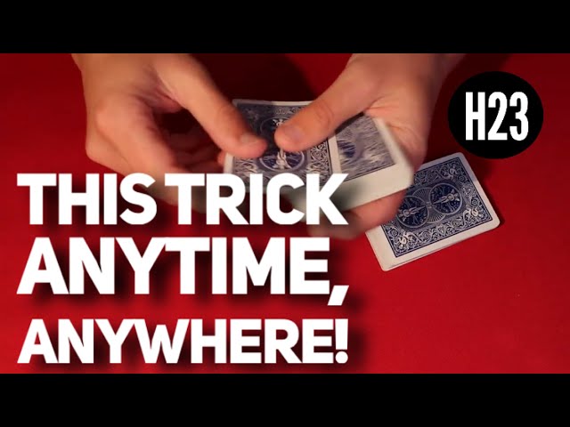 Very Practical BENT Card Trick!