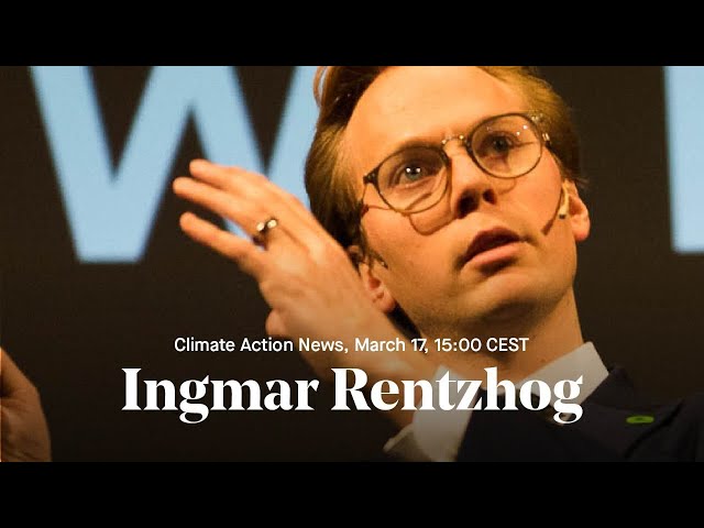 Climate Action News: One-on-one with Ingmar Rentzhog