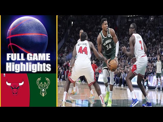 Milwaukee Bucks Vs Chicago Bulls TODAY Game 3ND-Qtr  Highlights | NBA MEN BASKETBALL