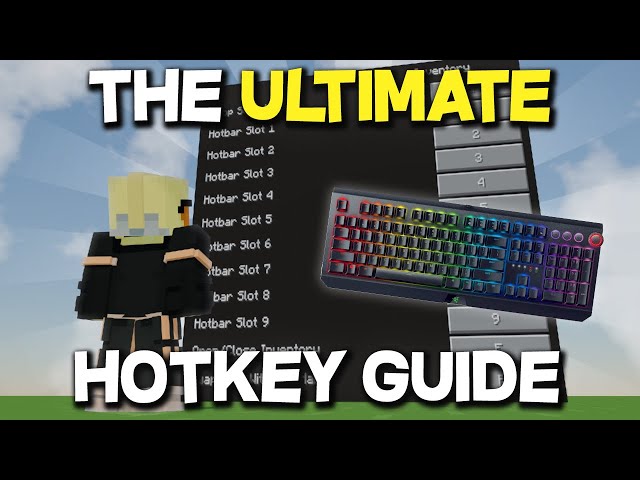 The ULTIMATE Minecraft PVP Keybind Guide! (1.9+)