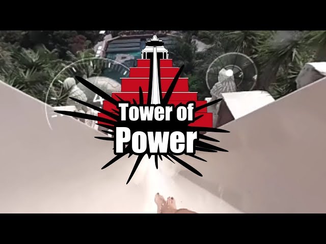 360º VIDEO: Tower of Power | Siam Park  [Extreme Waterslide]