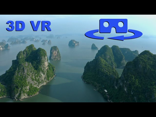 Calming Travel Scenery in 3D - VR180 Film