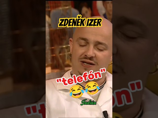 Zdeněk IZER : Telefón 😂😂😂 TOP #izer #indianfanda #vtip #vtipy #sranda #humor #shorts #zdenekizer