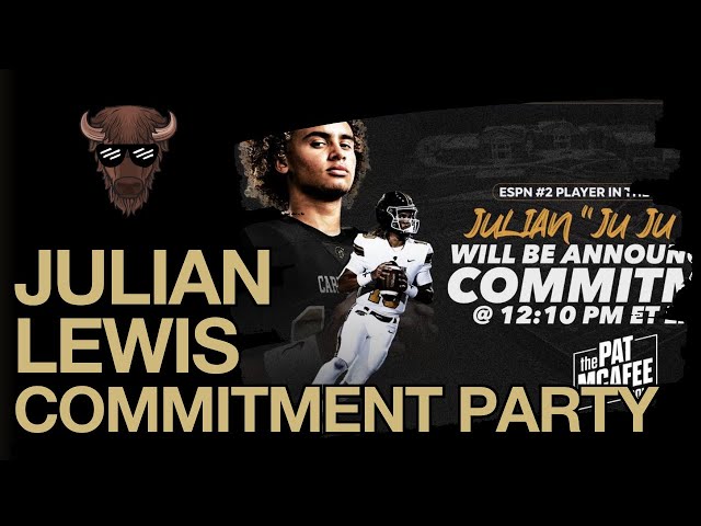 Julian Lewis Commitment Party