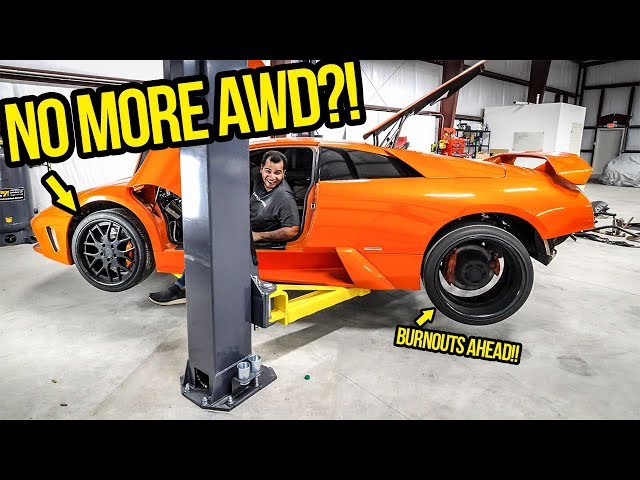 I Transformed My Fast & Furious Lamborghini Into A SAVAGE LIGHTWEIGHT BEAST! (NO MORE AWD!!)