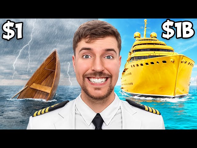 $1 vs $1,000,000,000 Yacht!