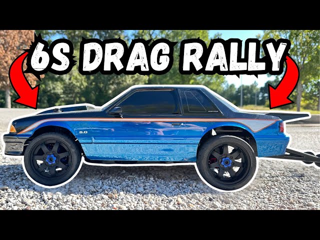 6s Traxxas Rally is Uncontrollably Fast!