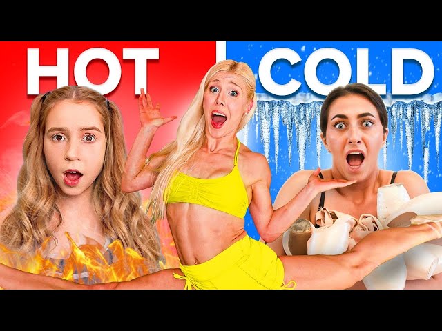 HOT vs COLD BALLET!!! feat. Anna McNulty & BrittHertz