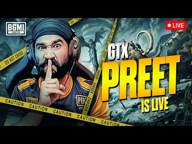 3.5 UPDATE KAL - BGMI LIVE | GTXPREET PUBG LIVE