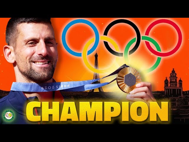 Djokovic COMPLETES Tennis!🥇| Paris Olympics 2024 | GTL Tennis Podcast