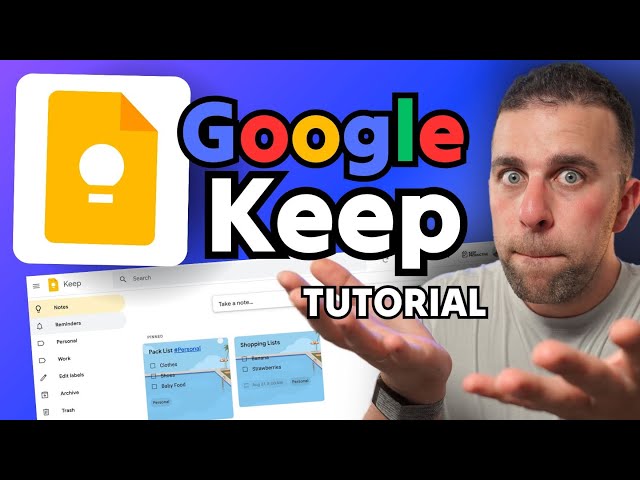 Google Keep: Getting Started Guide for Beginners (2024)