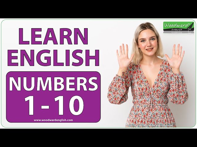 Numbers 1-10 in English | Learn English numbers | English Pronunciation of Numbers