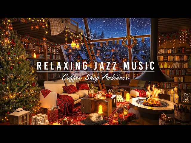 Warm Jazz Music for Study, Unwind in Cozy Bookstore Cafe Ambience ☕ Relaxing Jazz Instrumental Music